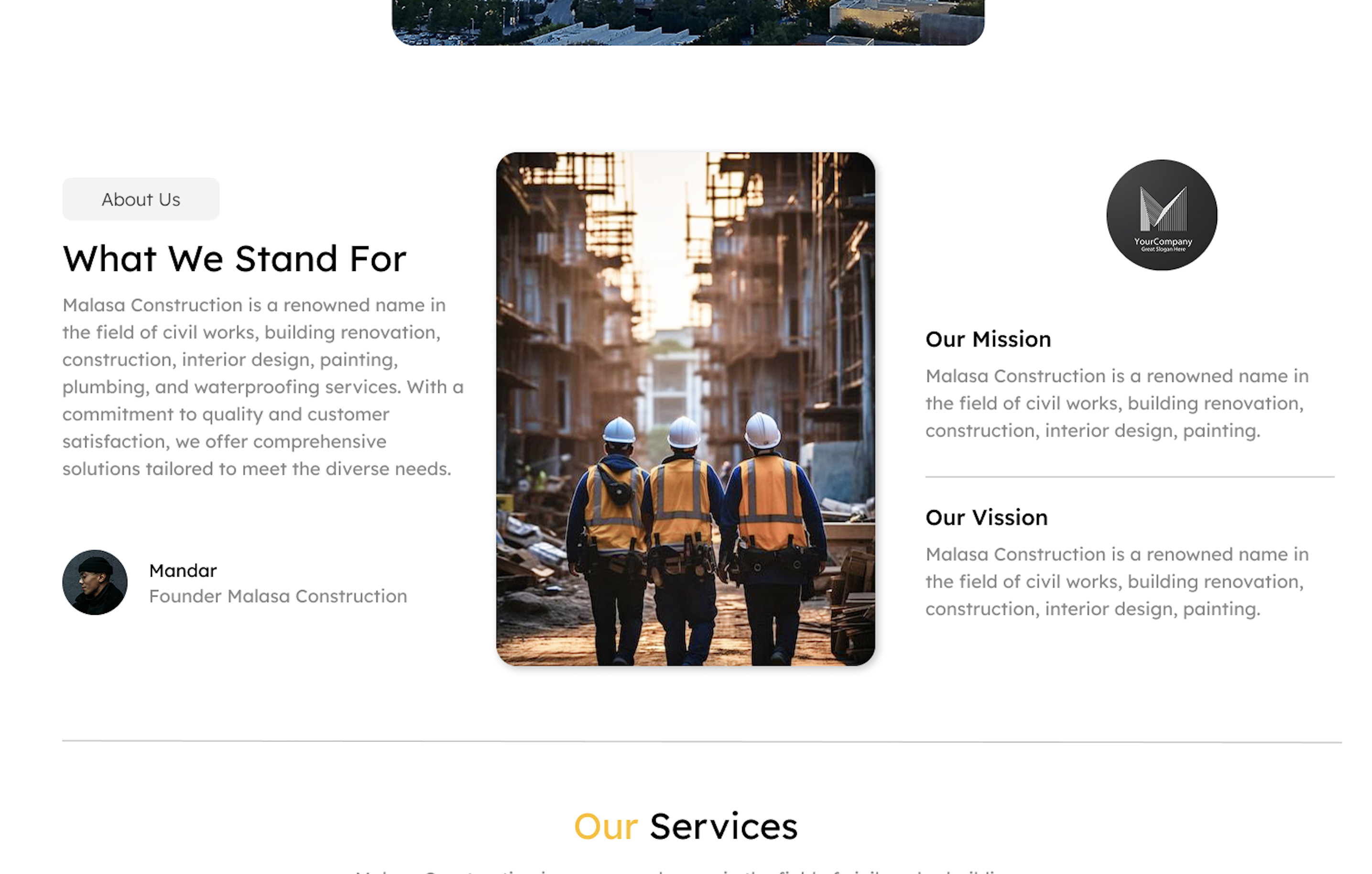 Maza Construction media