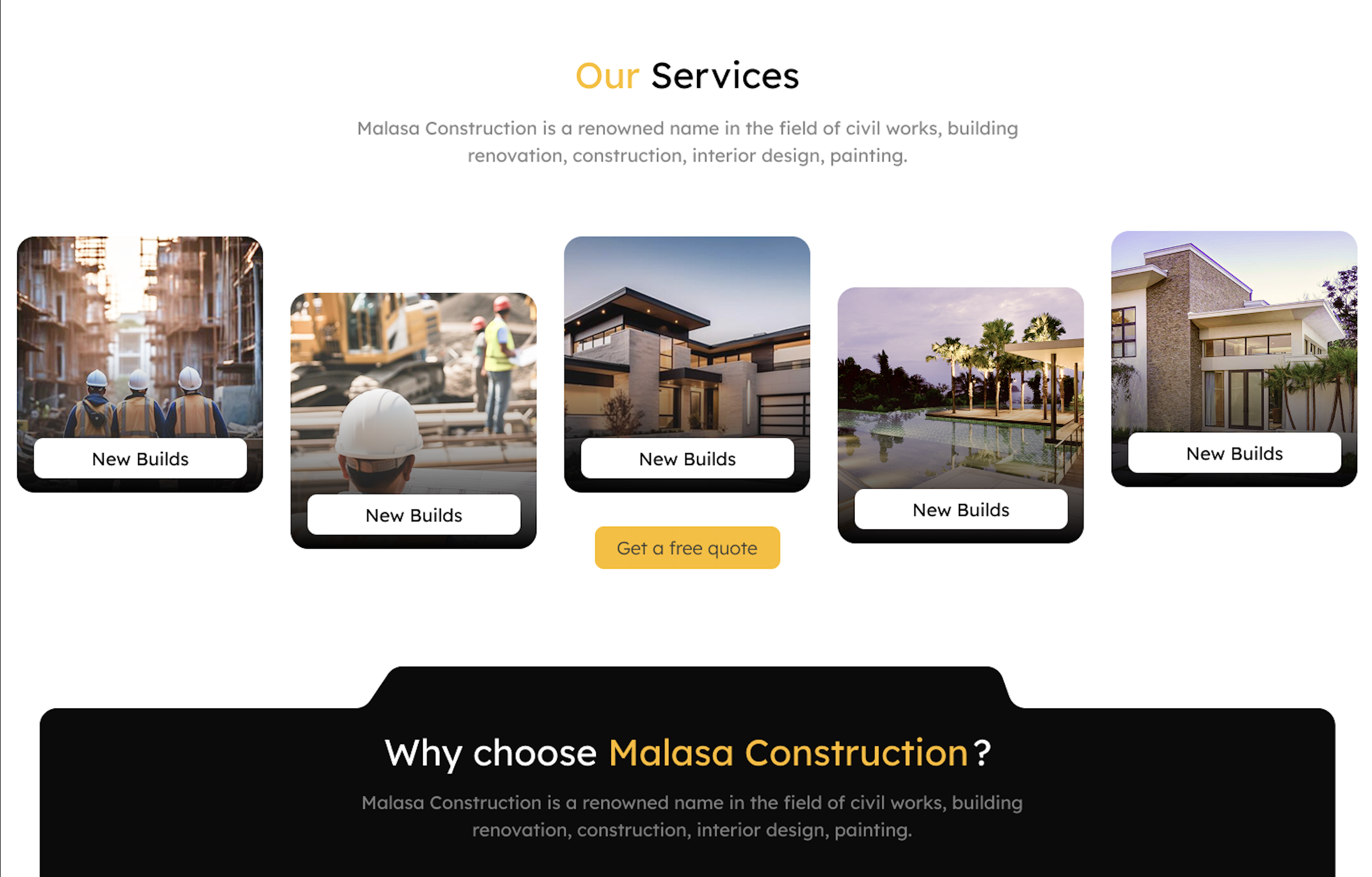 Maza Construction media